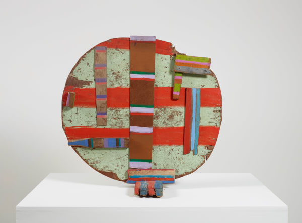 Betty Parsons II Oglala, 1979 Acrylic on wood 31 x 33 x 16 in (78.74 x 83.82 x 40.64 cm)