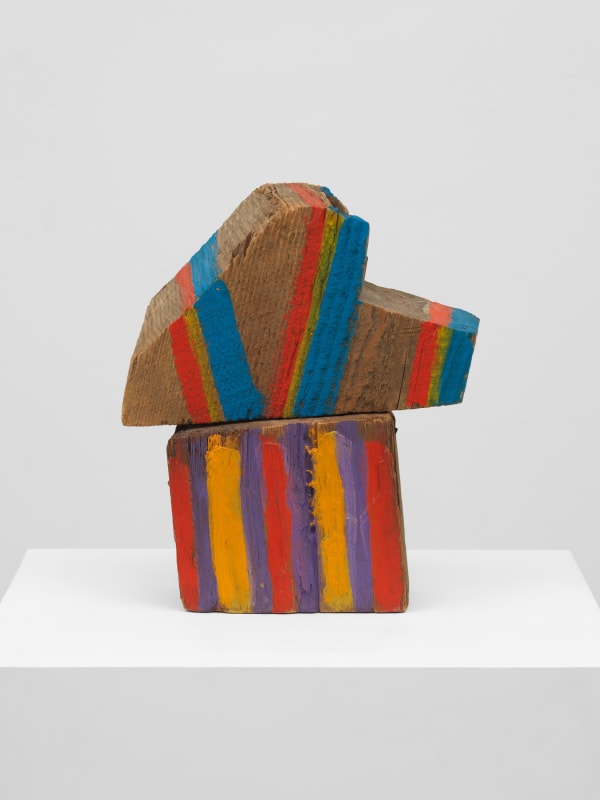 Betty Parsons Title Unknown, n.d. Acrylic on wood with hardware 15 x 12 1/2 x 4 1/2 in (38.1 x 31.75 x 11.43 cm)