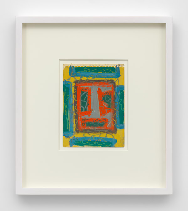 Betty Parsons Stansford, 1951 Gouache on paper 6 3/4 x 5 in (17.1 x 12.7 cm) 14 1/4 x 12 5/8 x 1 5/8 in framed (36.2 x 31.9 x 4.1 cm framed)