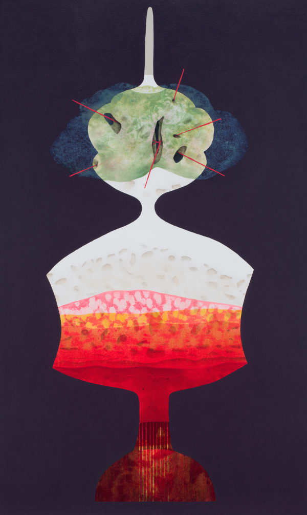 Carrie Moyer, Mythic Being, 2008