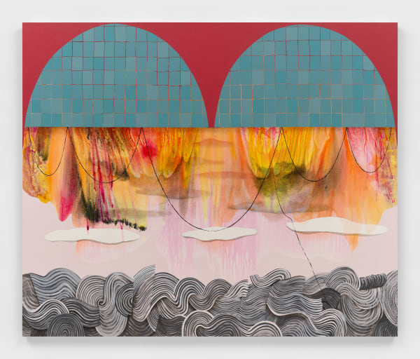 Carrie Moyer, The Invocation of Queen Mab, 2021