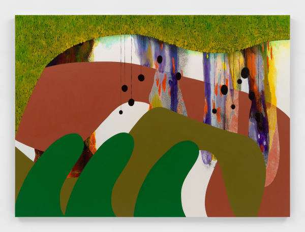 Carrie Moyer, Triple Trills, 2018