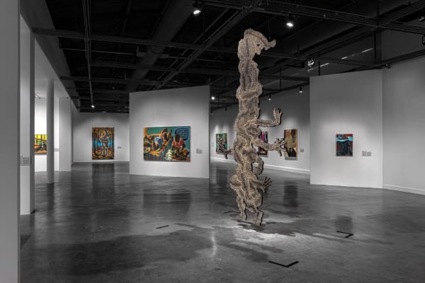 Didier William: Nou Kite Tout Sa Dèyè, 2022 Installation view Museum of Contemporary Art North Miami Photography by Michael Lopez