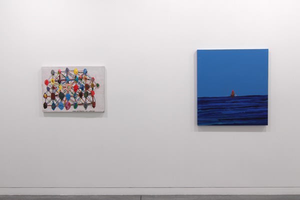 Chris Johanson, Charley Harper & Matt Keegan, 2011 Installation view