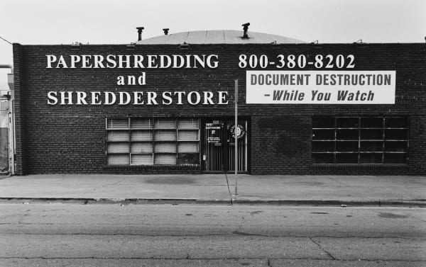 Will Rogan Shredder, 2010 Gelatin Silver Print 16 x 20 in 40.64 x 50.8 cm