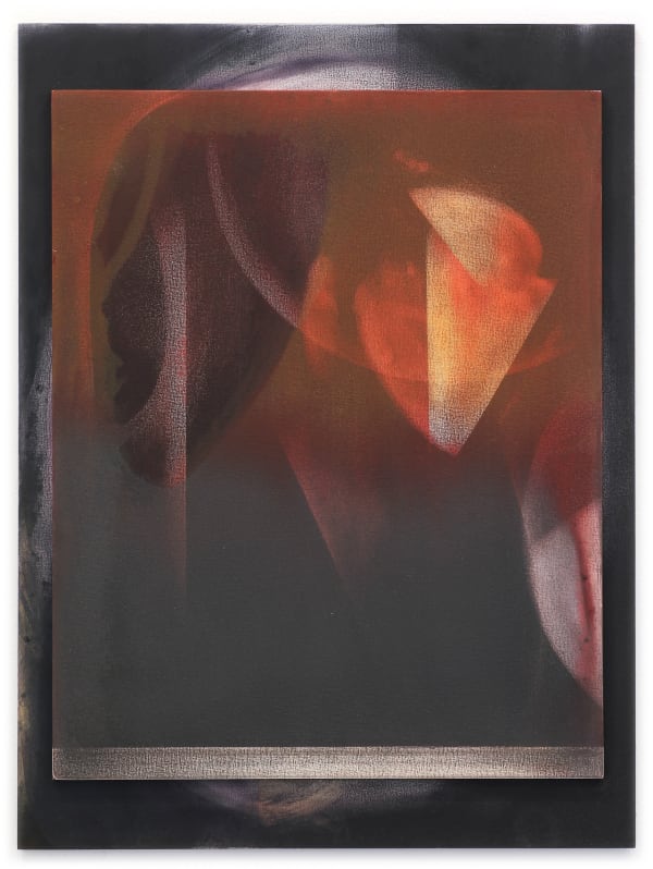 Liam Everett Untitled, 2012 Ink, acrylic, alcohol and sea salt on masonite panels 24 x 18 in 60.96 x 45.72 cm