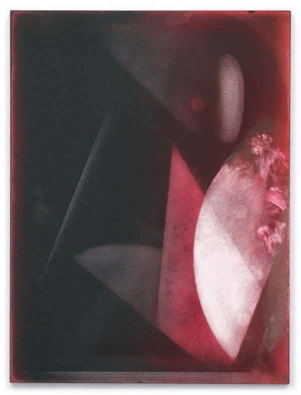 Liam Everett Untitled, 2012 Ink, acrylic, alcohol and sea salt on masonite panel 16 x 12 in 40.64 x 30.48 cm