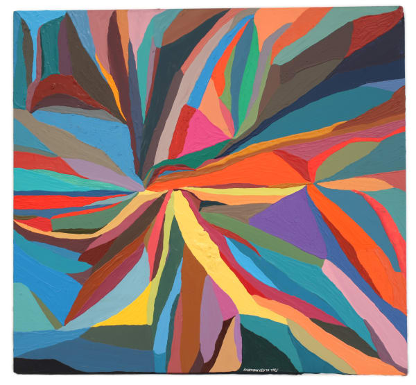 Chris Johanson Everything Led to This, 2011 Acrylic and latex on wood 29 3/4 x 32 in 75.57 x 81.28 cm