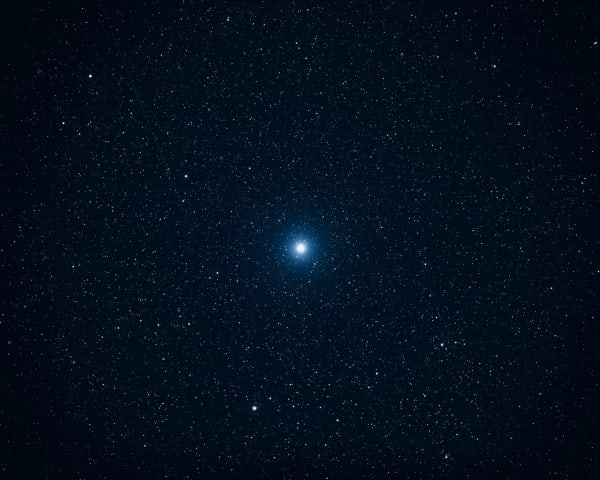 Trevor Paglen MISTY 2/DECOY near Altair (Decoy Stealth Satellite; USA 144deb), 2011 C-print 48 x 60 in 121.92 x 152.4 cm