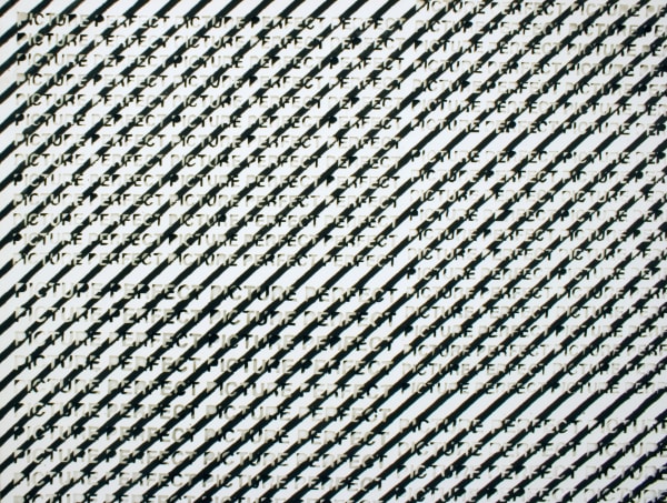 Matt Keegan Picture Perfect (cut-out with lines) (detail), 2010 Ink on hand-cut paper 22 x 30 1/8 in 55.88 x 76.52 cm