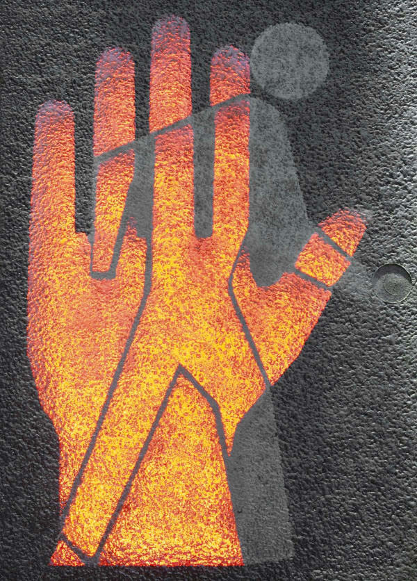 Shannon Ebner Symbolic Command Signal No. 3, 2009 Chromogenic print 63 x 45 in 160.02 x 114.3 cm