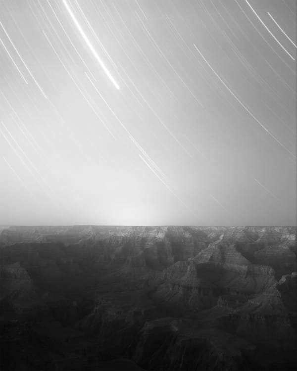 Trevor Paglen DMSP B5D2-8 from Yavapai Point (Military Meteorological Satellite; 1995-015A), 2009 C-print 50 x 40 in 127 x 101.6 cm