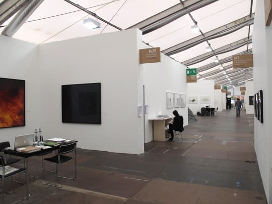 Trevor Paglen Frieze London, 2009 Installation view