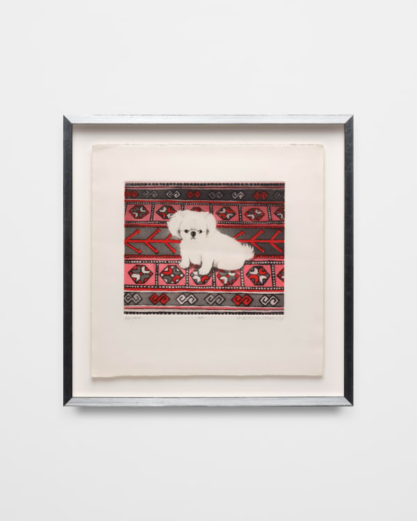 Beth Van Hoesen Kewpie (sp), 1985 Aquatint, etching, drypoint: printer's inks on paper 9 1/4 x 11 in 23.5 x 27.9 cm Framed: 19 7/8 x 20 in 50.5 x 50.8 cm