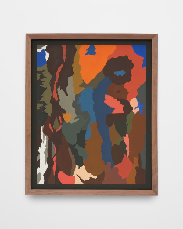 Laeh Glenn I.M. Crop, 2023 Oil on canvas, wood frame Framed: 21 1/8 x 17 1/4 in 53.7 x 43.8 cm
