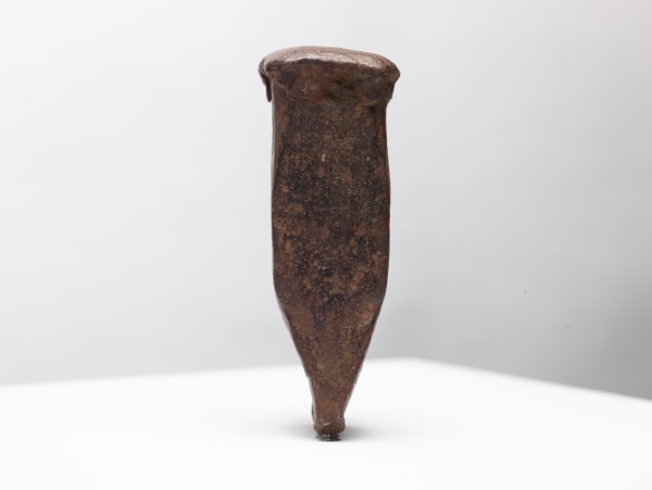 Zarouhie Abdalian brunt (vi), 2017 Steel tool head 4 7/8 x 1 5/8 x 1 1/2 in 12.3 x 4 x 3.8 cm