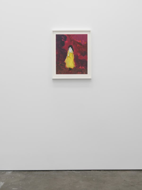 Sanya Kantarovsky Vasilisa, 2018 Monotype 22 x 17 7/8 in 55.9 x 45.4 cm