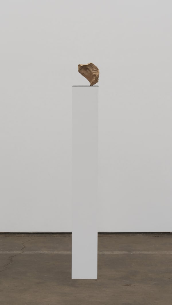 Zarouhie Abdalian Clutch (viii), 2018 Paper clay, smoke, wax 6 x 4 x 3 1/4 in 15.2 x 10.2 x 8.3 cm