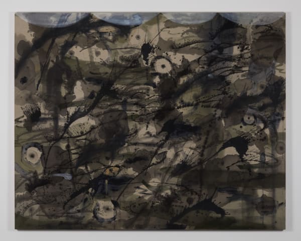 Shinpei Kusanagi The Ally, 2018 Acrylic on linen 71 5/8 x 89 1/2 in 181.8 x 227.4 cm