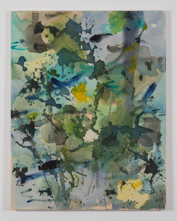 Shinpei Kusanagi Catcher, 2018 Acrylic on canvas 46 1/8 x 35 7/8 in 117 x 91.2 cm