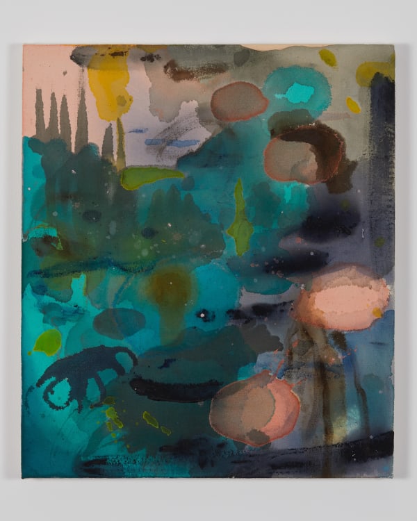 Shinpei Kusanagi Cold water, 2018 Acrylic on canvas 20 7/8 x 18 in 53 x 45.6 cm