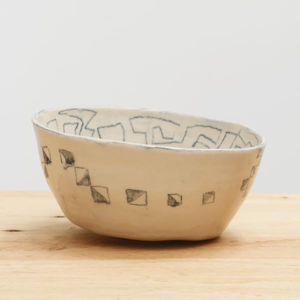 Johanna Jackson No title, 2018 Stoneware clay 7 x 7 x 3 1/2 in 17.8 x 17.8 x 8.9 cm