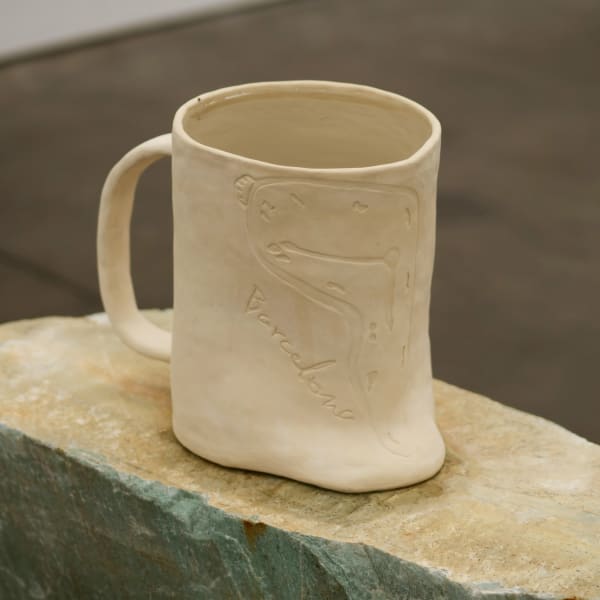 Will Rogan Filter (Barcelona) (detail), 2018 Ceramic, sea water, stone 26 1/2 x 48 x 13 1/2 in 67.3 x 121.9 x 34.3 cm