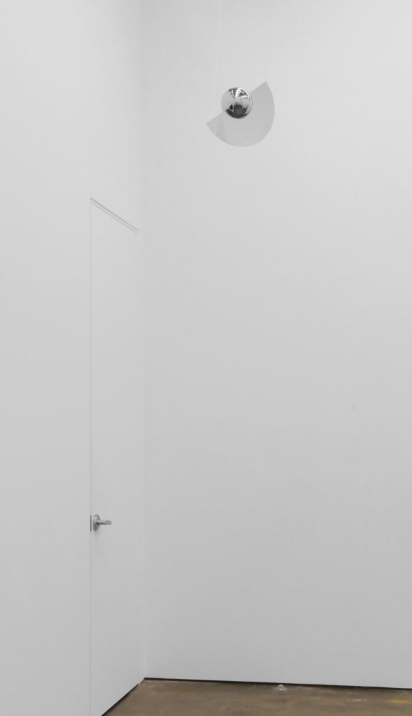 Trevor Paglen Evolved Shuttlecock, 2018 Stainless steel, polished 14 x 5 x 14 in 35 x 13 x 35 cm