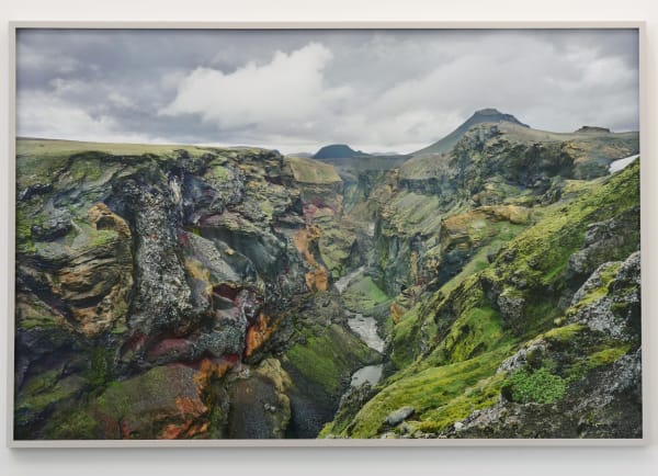 Peter Holzhauer Gorge, 2016 Archival pigment print 57 x 88 in 144.8 x 223.5 cm