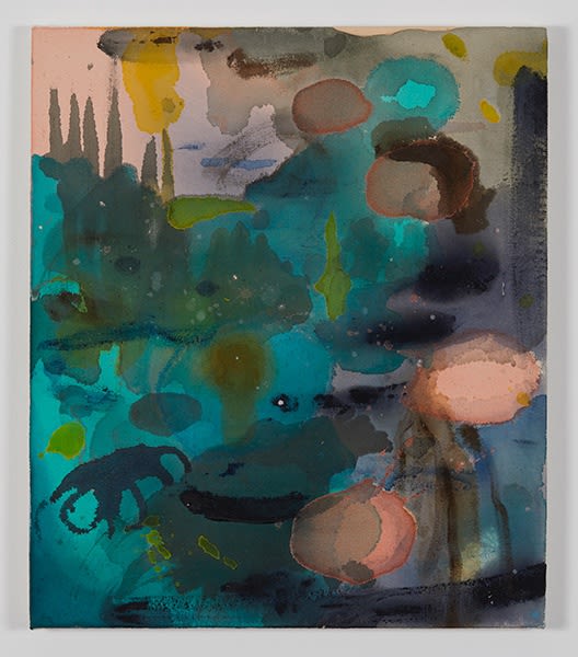 Shinpei Kusanagi Cold water, 2018 Acrylic on canvas 20 7/8 x 18 in 53 x 45.6 cm