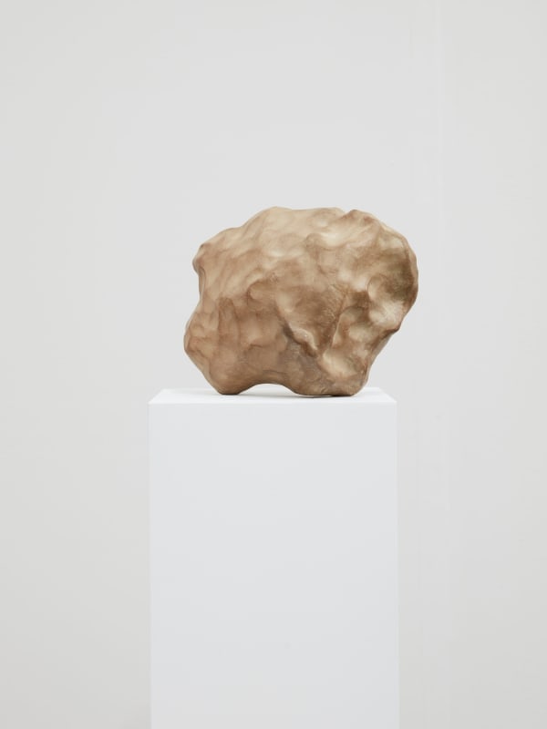 Zarouhie Abdalian Clutch (xi), 2018 Paper clay, smoke, wax 6 1/2 x 5 x 3 1/4 in 16.5 x 12.7 x 8.3 cm