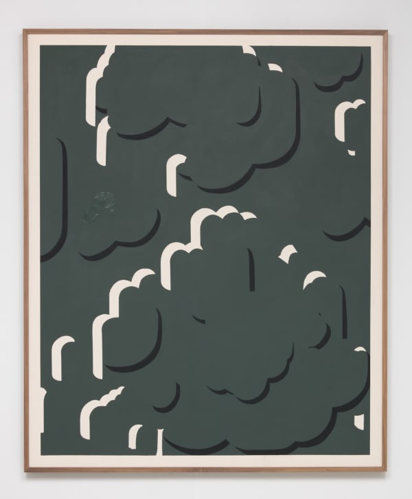 Laeh Glenn Slippage, 2018 Oil on canvas, wood frame 67 1/2 x 55 1/4 in 171.4 x 140.3 cm