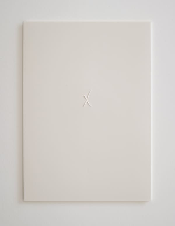 Zarouhie Abdalian Seal (v), 2015 Embossed paper 11 3/4 x 8 1/4 in 29.7 x 21 cm