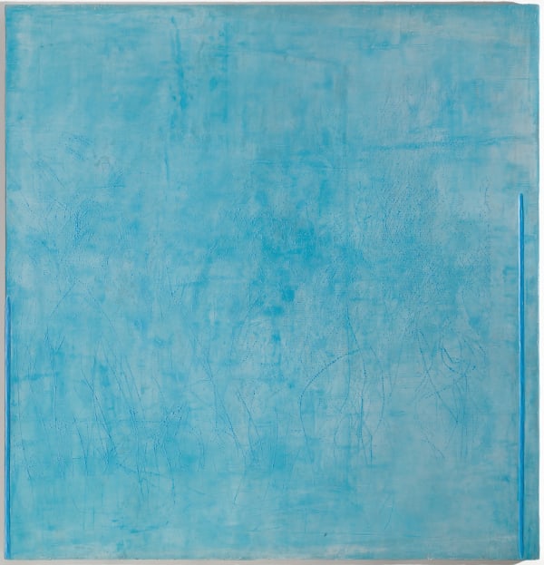 Jessica Dickinson Of-More, 2013 Oil on limestone polymer on panel 53 x 51 in 134.62 x 129.54 cm