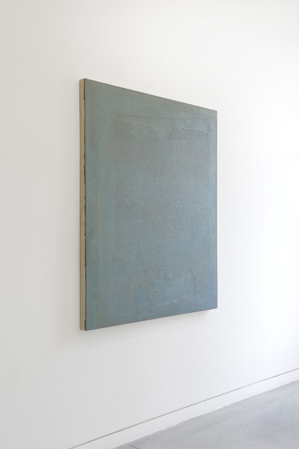 Jessica Dickinson Of/How, 2013 Oil on limestone polymer on panel 54 x 48 in 137.16 x 121.92 cm