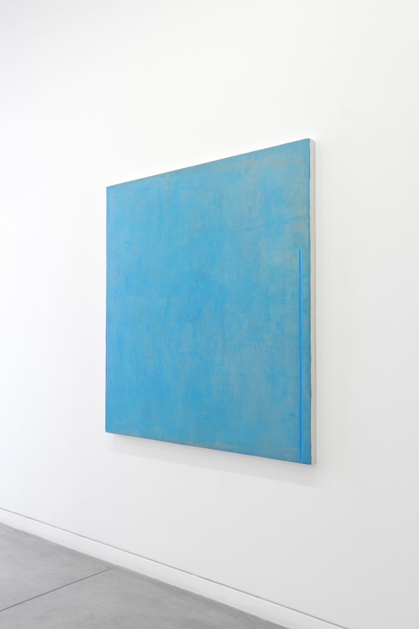 Jessica Dickinson Of-More, 2013 Oil on limestone polymer on panel 53 x 51 in 134.62 x 129.54 cm