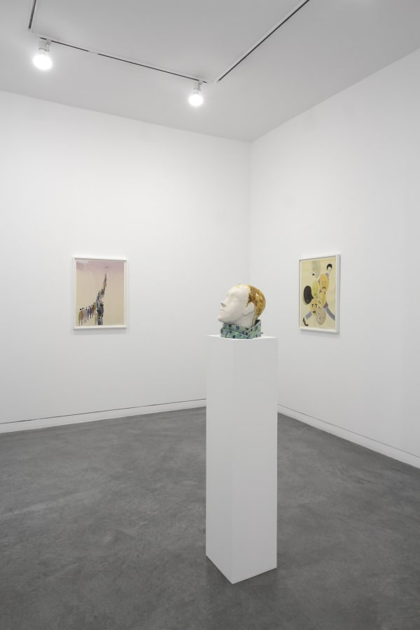 Sanya Kantarovsky Monday's Dirty Light, 2013 Installation view