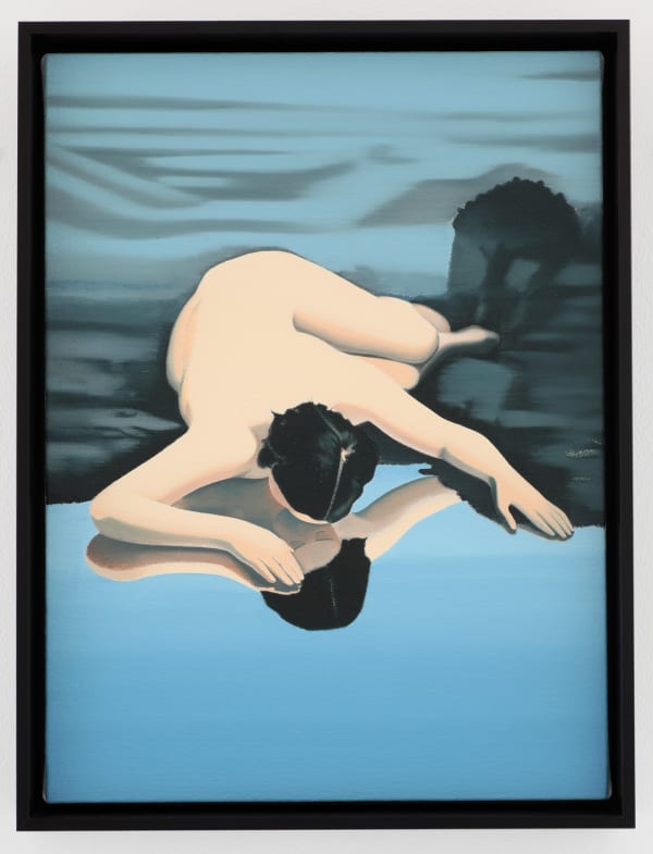 Devin Leonardi Emerine, 2012 Oil on canvas 17 3/4 x 13 3/4 in 45.09 x 34.93 cm