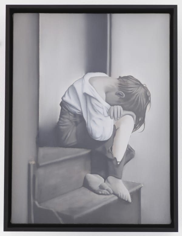 Devin Leonardi The Artful Doger, 2012 Oil on canvas 11 3/4 x 13 in 29.85 x 33.02 cm