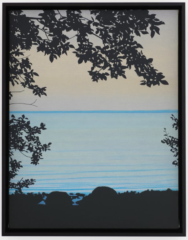 Devin Leonardi The Far Shore, 2012 Oil on Canvas 13 3/4 x 17 3/4 in 34.93 x 45.09 cm