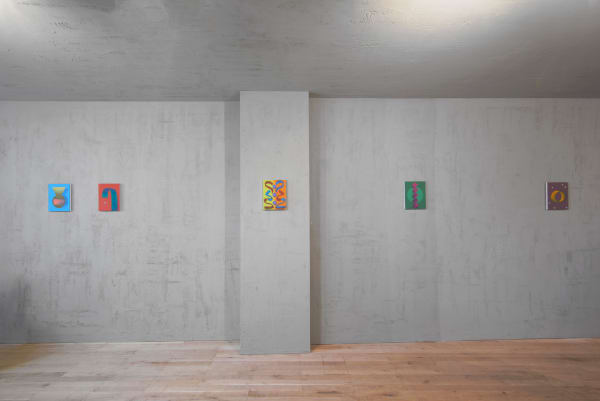 Alex Olson Slip Covers, 2018 Installation view Blue Projects, London