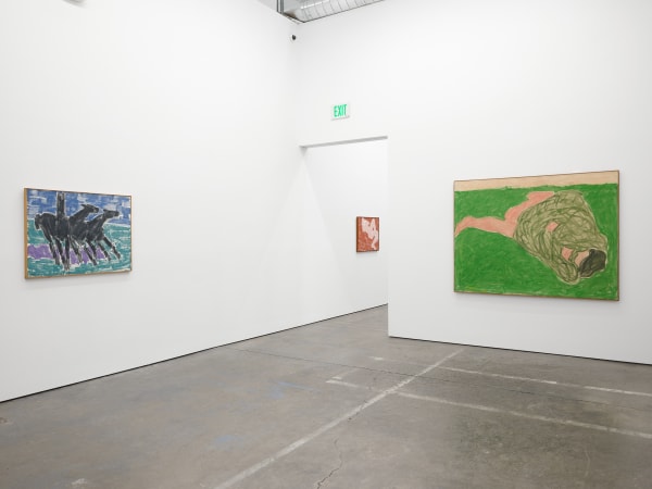 Stephen Pace Black Horse/Brown Horse | Curated by Quintessa Matranga