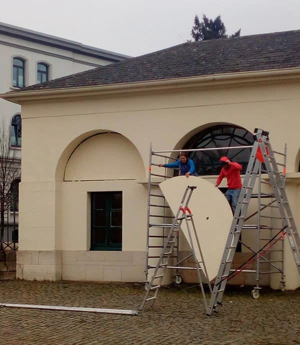 K.R.M. Mooney at the Kunstverein Braunschweig, 2017