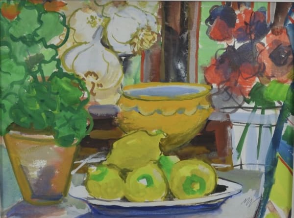 Mary Wondrausch OBE - Citrons, Brittany, 1996