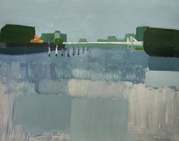 Tom Robb, Bridge at Marlow on the Thames, 1967