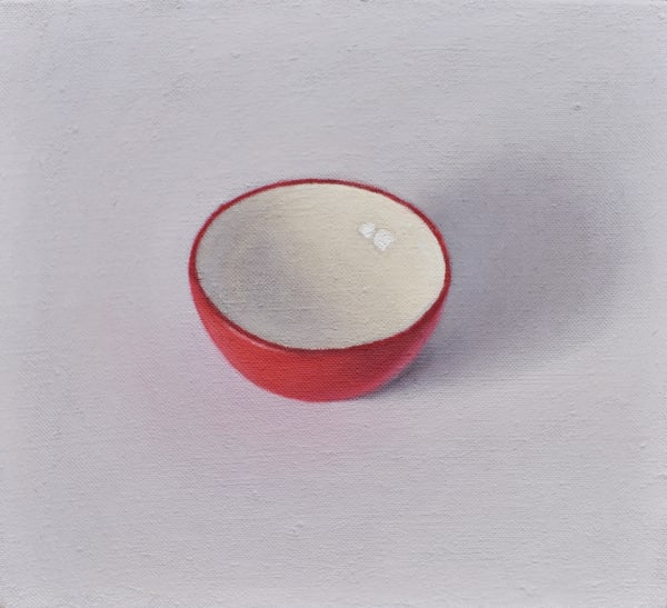 David Stubbs , Red porcelain bowl