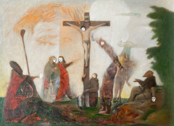 The Visit On The Cross Jesus