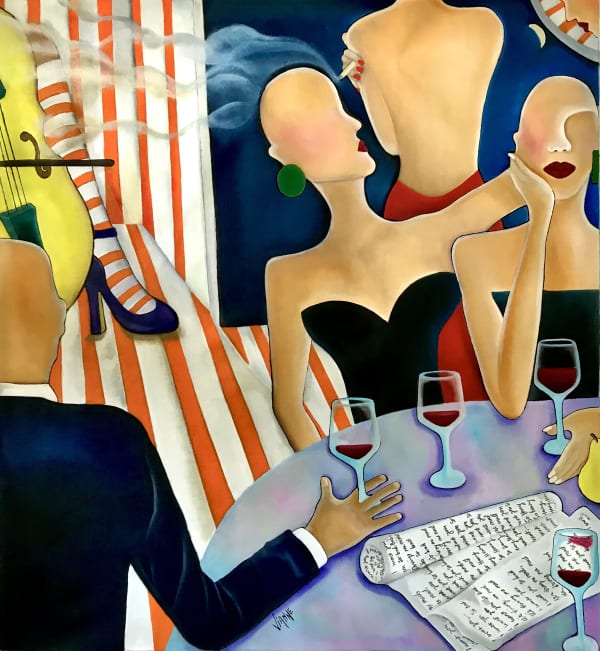 4 I Want You 113X105Cm Oil On Canvas