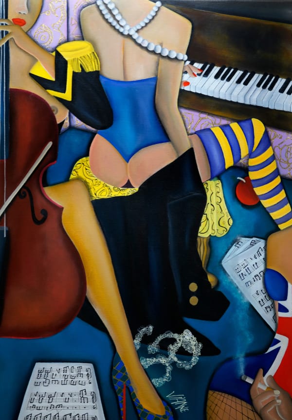 6 Rigoletto S Ii 100X70Cm Oil On Canvas