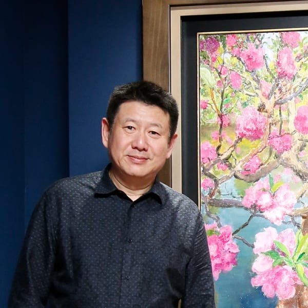 Zhou Chunya 周春芽 - 《凌云一笑》, 2018